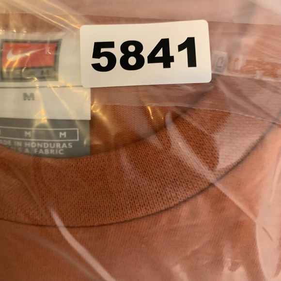 Vintage Texas Longhorns Shirt Mens Medium Orange Football Nike 2005 Champs NEW - Picture 10 of 10